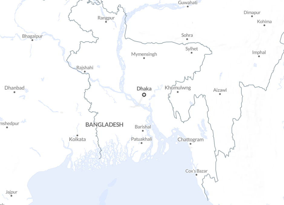 Map of Bangladesh